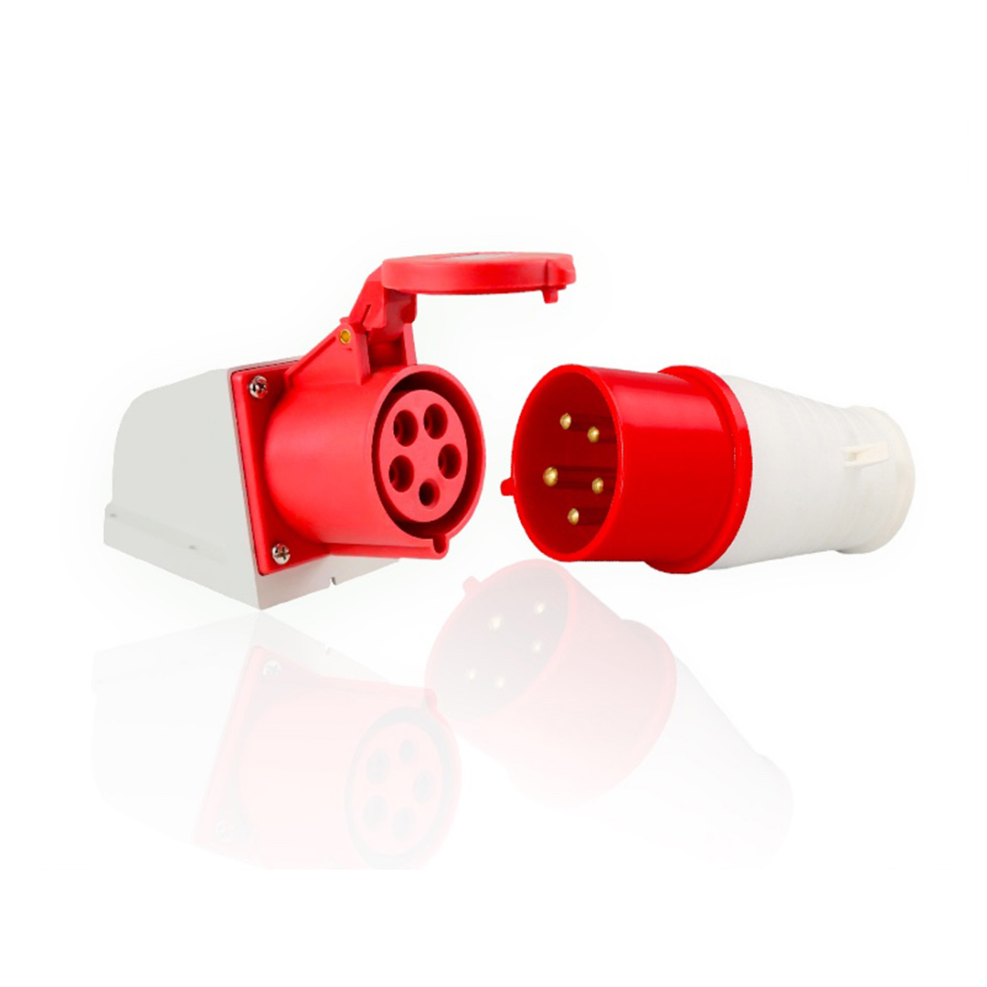 Weatherproof Male Female Plug & Socket 5x32A Set - Safestallbd